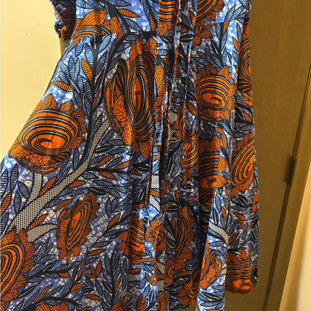 NWT Ofuure Fayo African Print Dress - Picture 10 of 10